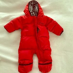 Columbia infant snowsuit